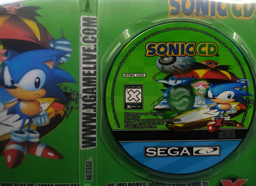Miniatura: Sonic Cd - Repro Sega Cd by XGAMELIVE