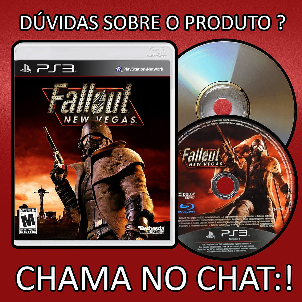 Fallout New Vegas - Ps3 DVD Original By XGAMELIVE