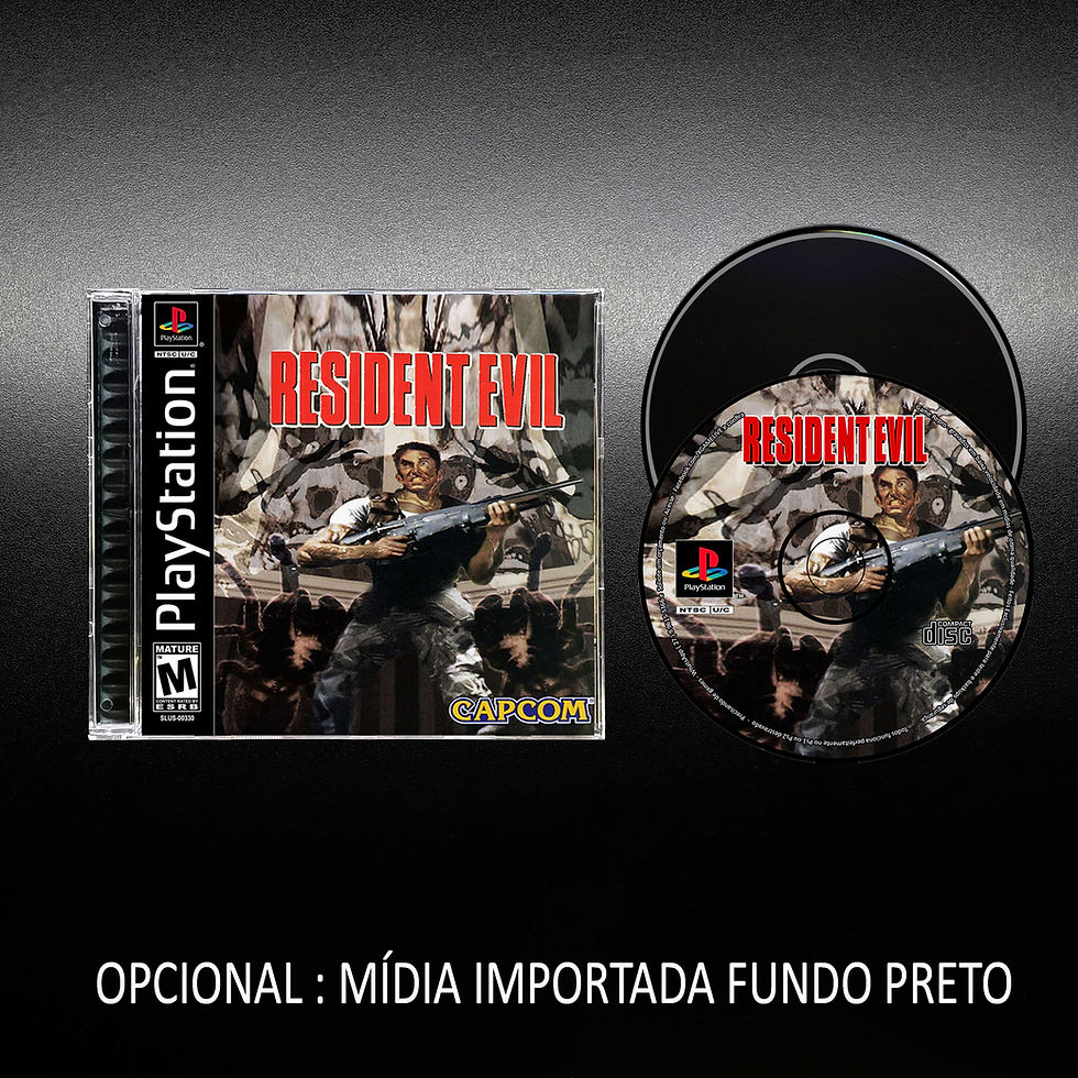 Miniatura: Resident evil 1 - PTBR Repro Playstation 1 - Ps1 / PSX Patch By XGAMELIVE
