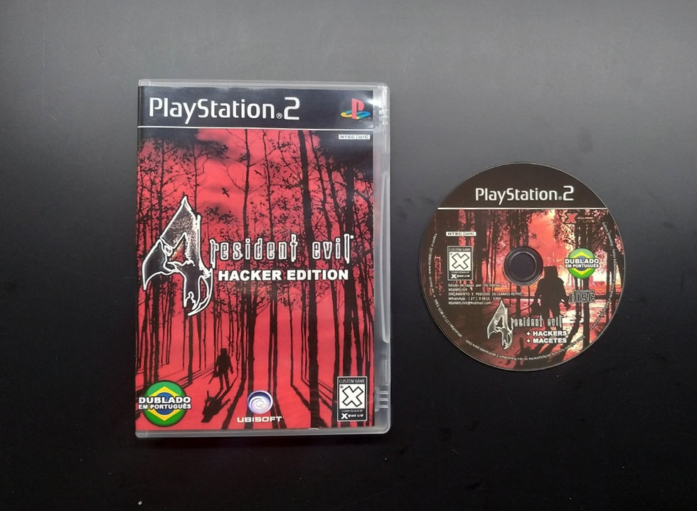 Miniatura: Resident Evil 4 - Hacker Edition - Repro PS2 by XGAMELIVE