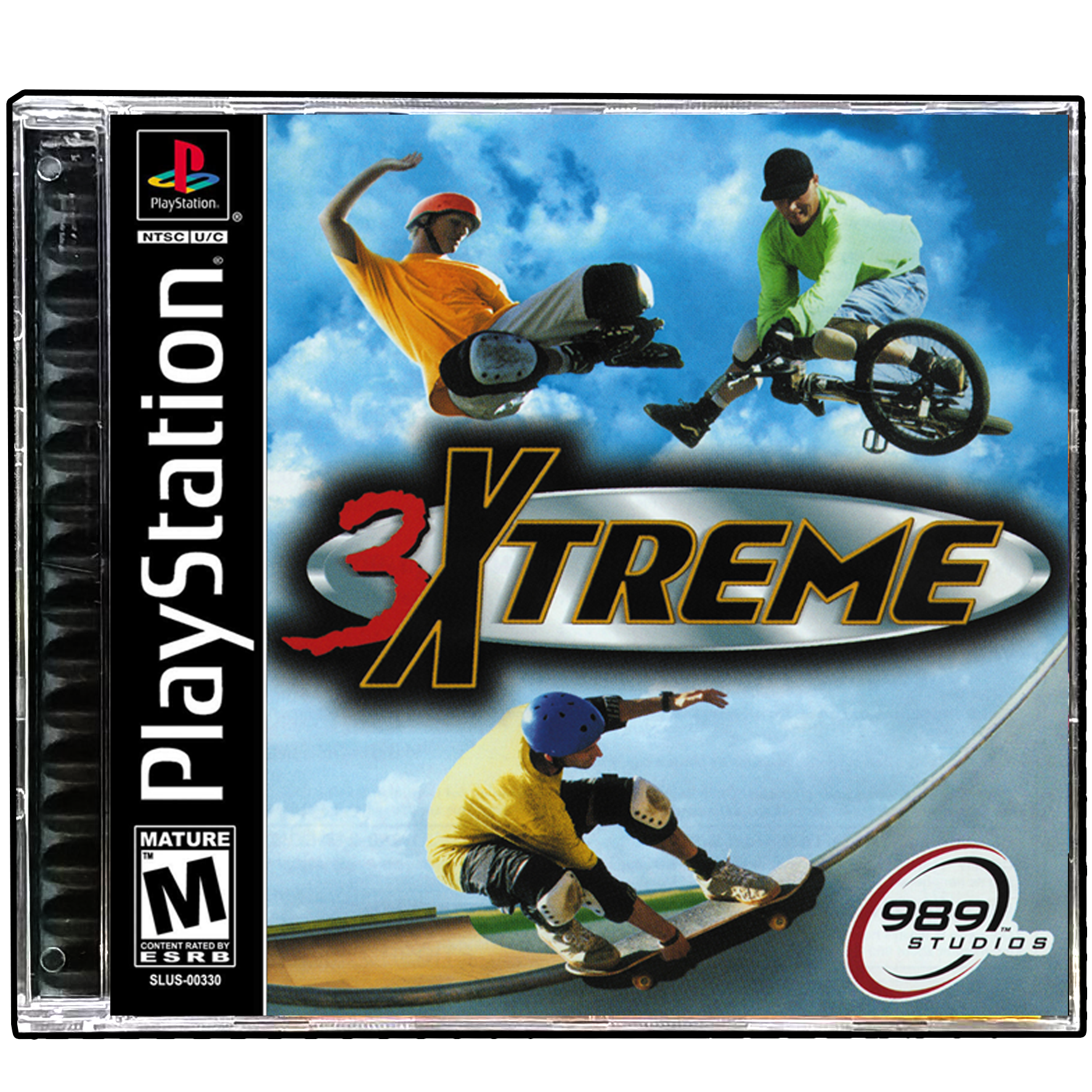 3xtreme - Repro Playstation 1 - Ps1 Mídia Prata / Preta - By XGAMELIVE