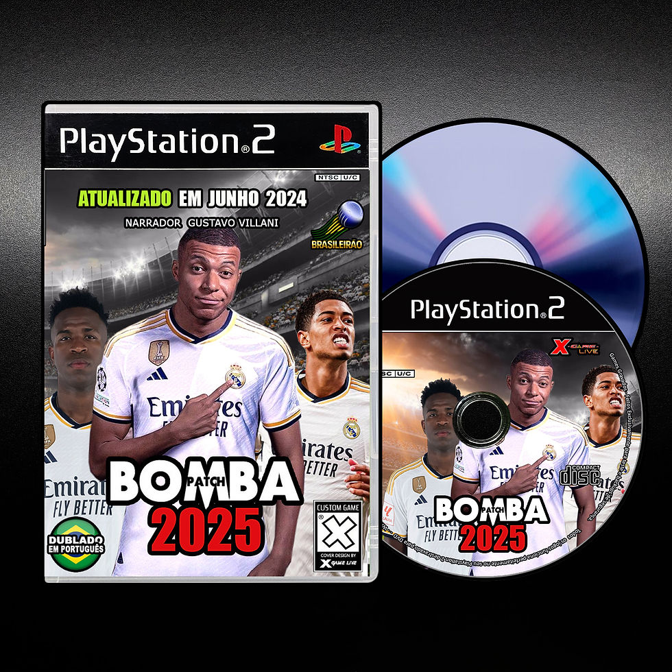 Miniatura: BOMBA Patch 2025 - Atualizado Junho - Repro Playstation 2 - Ps2 By XGAME
