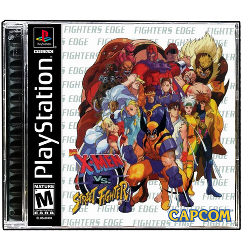 X-Men vs Street Fighter - PS1 - 24894 X-Men vs Street Fighter - PS1 - 24894