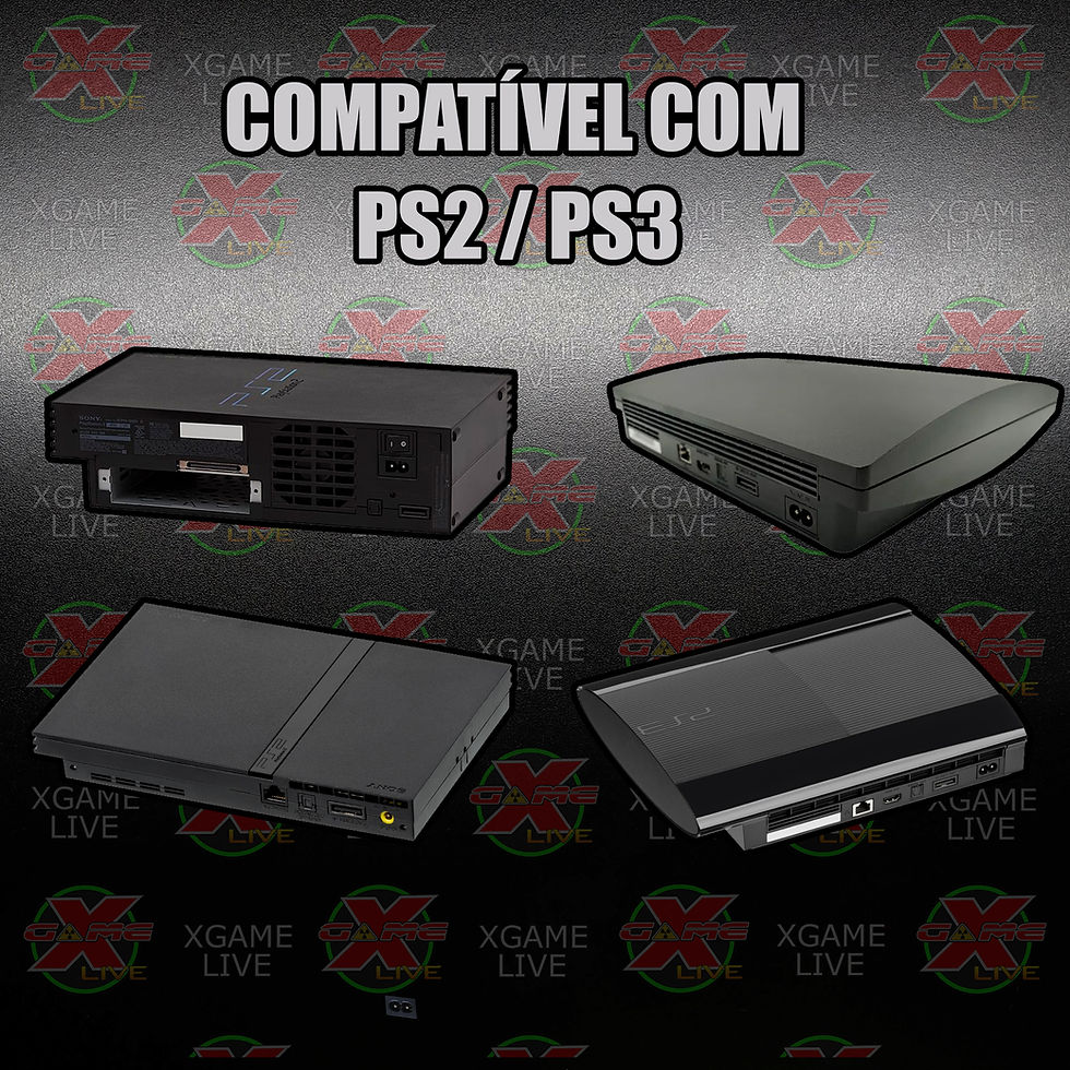 Miniatura: Cabo video componentes Playstation 2 - Ps2 Rca Audio e Video By XGAMELIVE