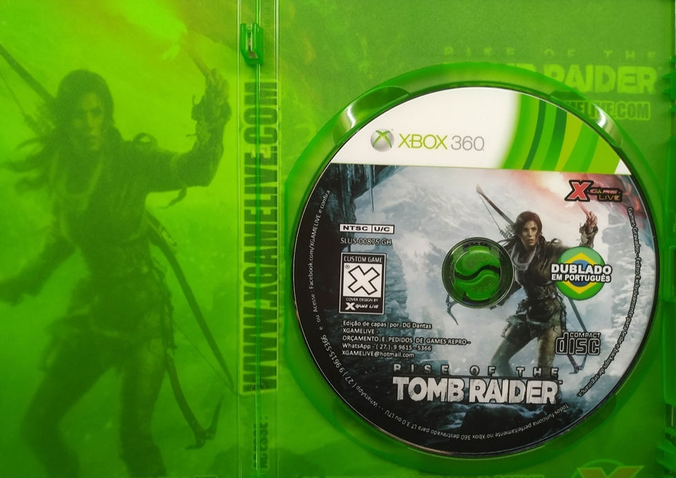 Miniatura: Rise of The Tomb Raider - Dublado - Repro Xbox 360 by XGAMELIVE