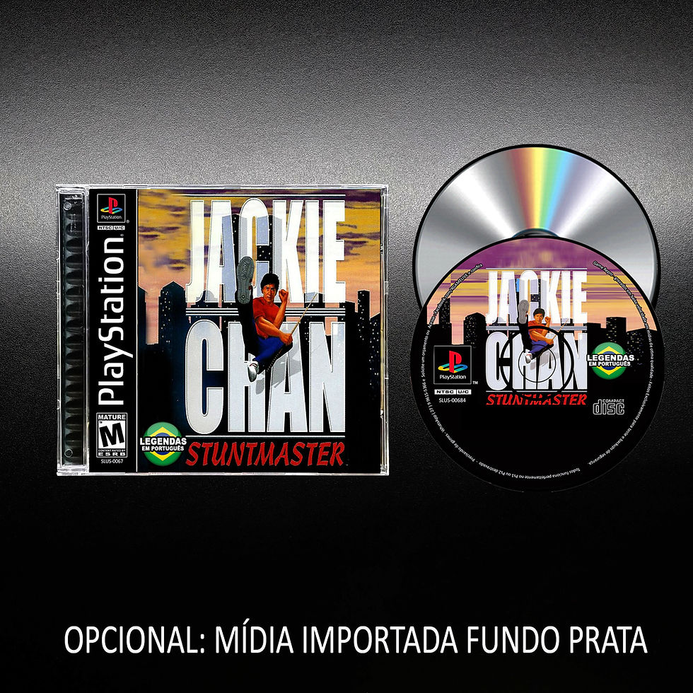 Miniatura: JackieChan -Mídia Preta - Repro Playstation 1 - PSX / PS1 Patch ByXGAMELIVE
