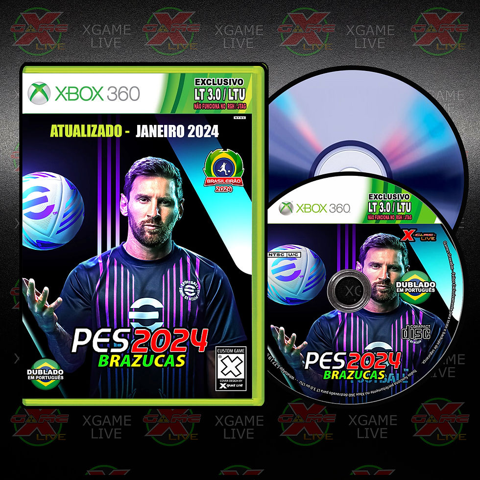 Miniatura: PES 2024 - Atualizado - XBOX 360 Lt 3.0 ou Ltu By XGAMELIVE