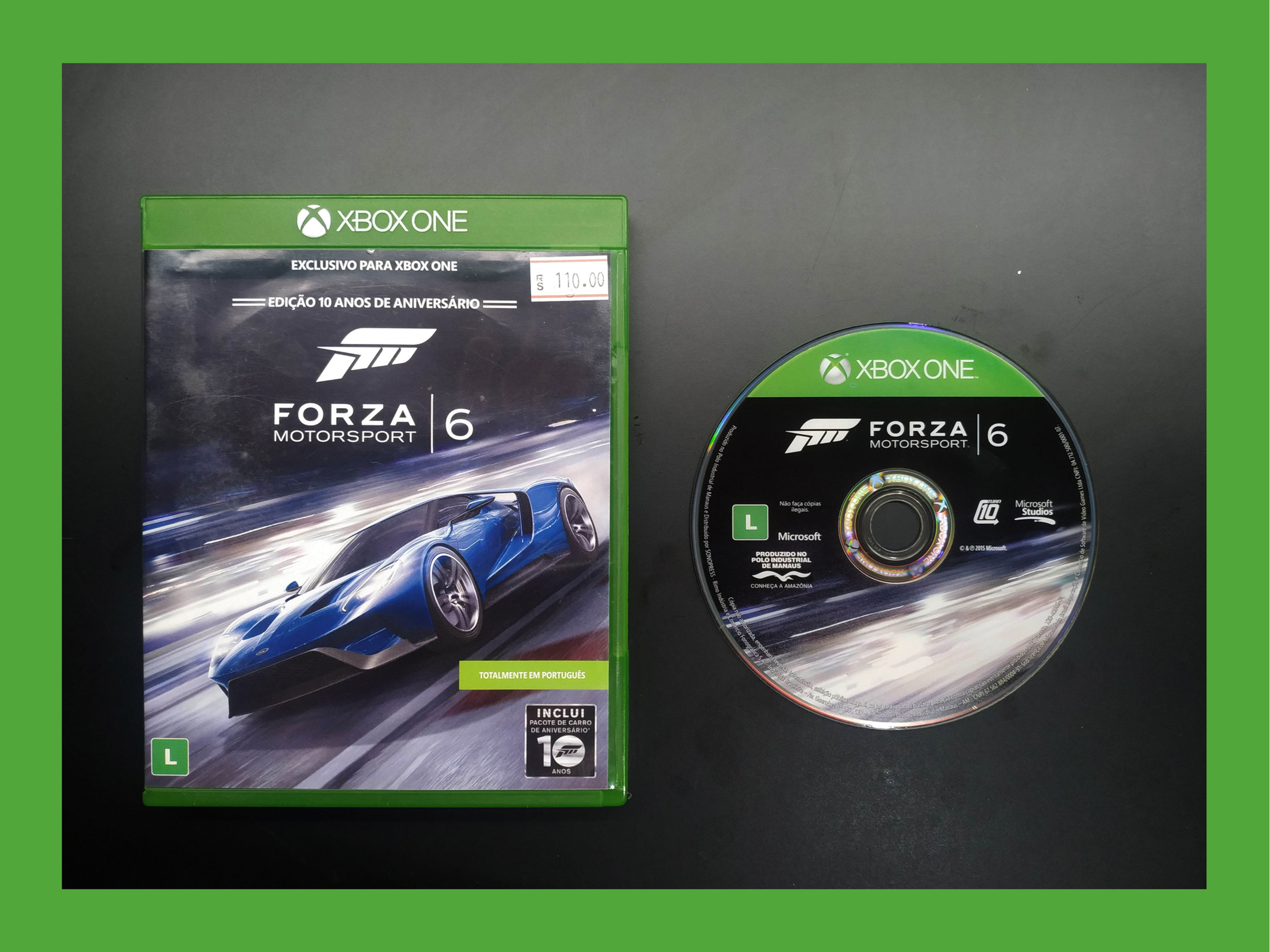 Forza MotorSport 6 - XBOX ONE Original  Usado By XGAMELIVE