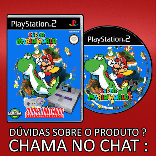 Jogos Ps2 Super Mario Playstation Super Mario World Em DVD Repro