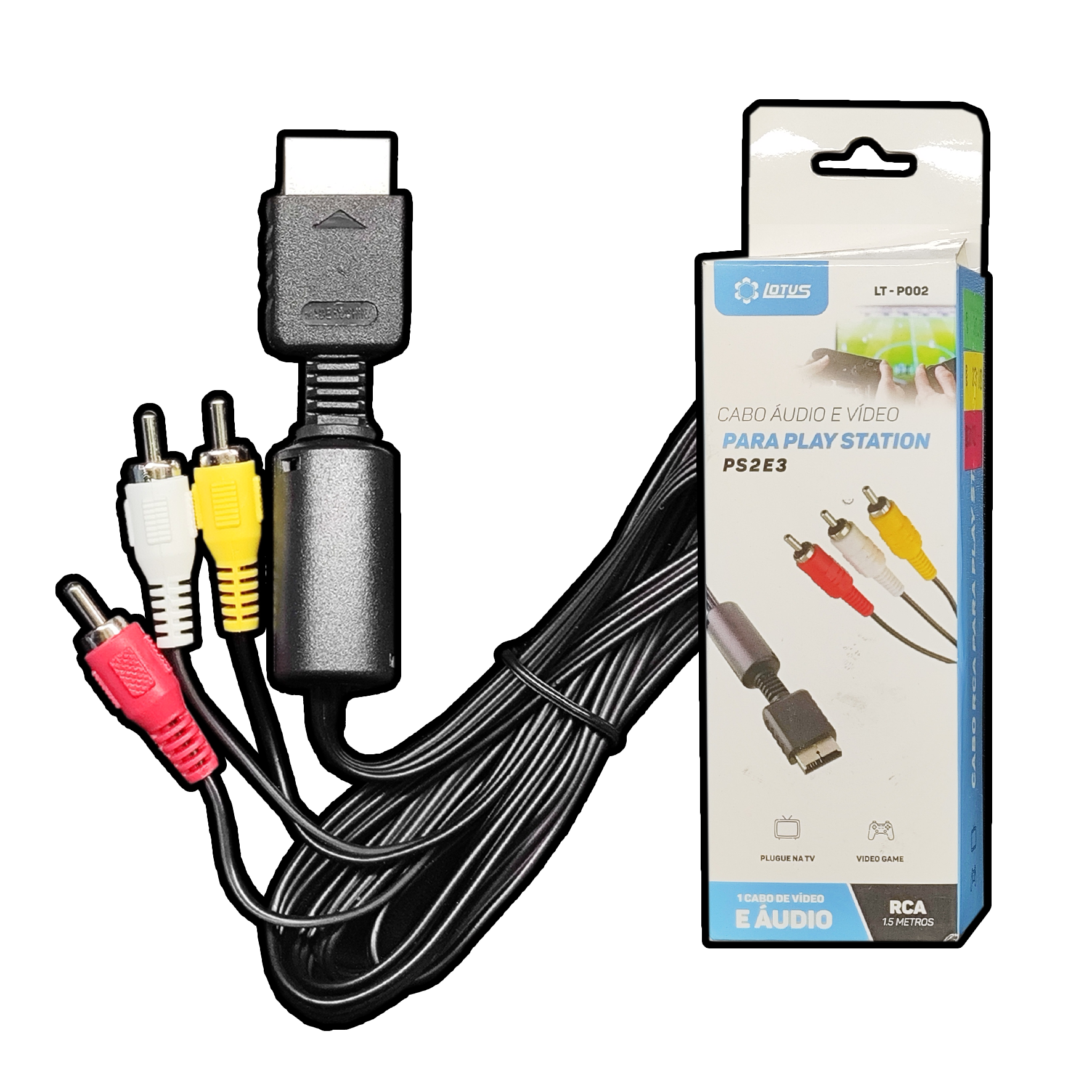 Cabo Av - Audio e Video Ps1 / Ps2 / Ps3 By XGAMELIVE