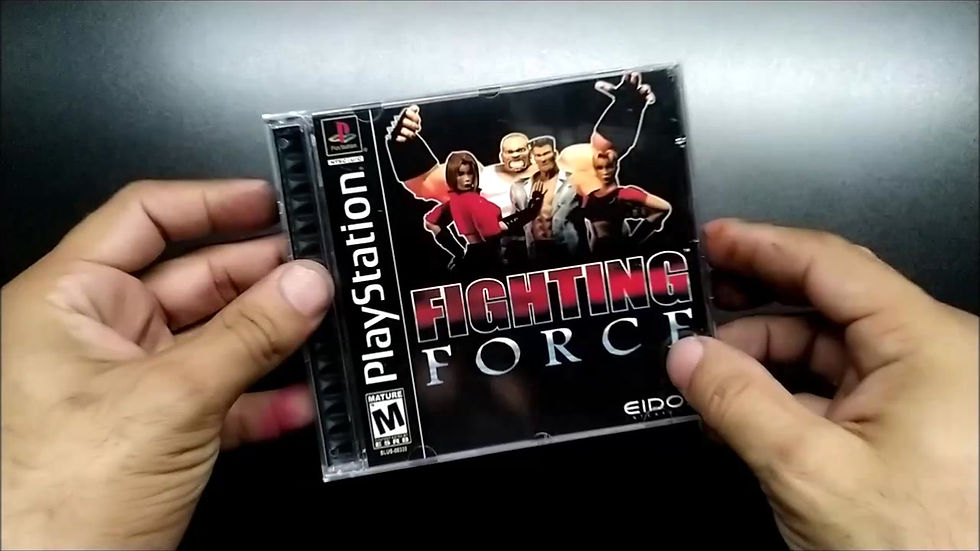 Miniatura: Fighting Force -Mídia Preta - Repro Playstation 1 PSX PS1 By XGAMELIVE