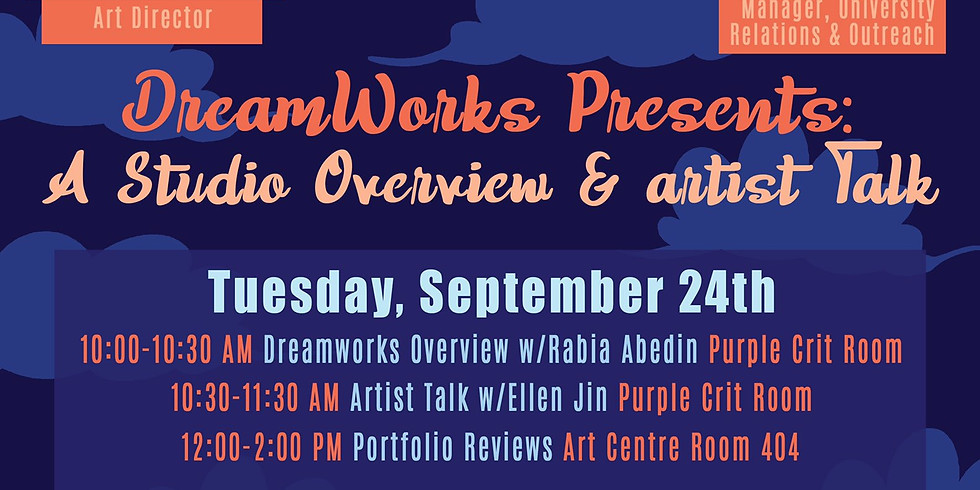 Dreamworks Presents: A Studio Overview & Artist Talk