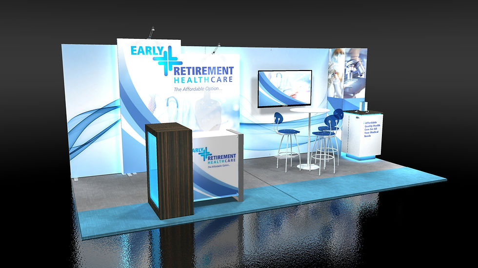 The Differences Between Inline Booths and Island Exhibits