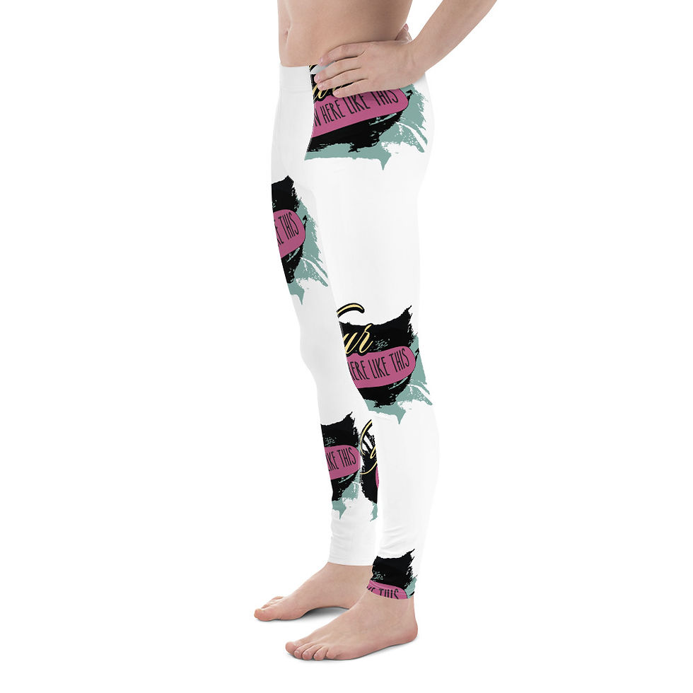 Miniatura: Men's Leggings Custom All-Over Light