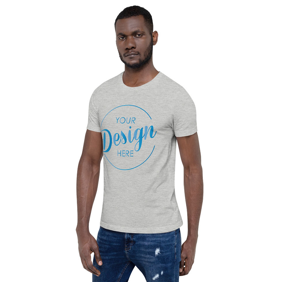 Miniatura: Unisex SS T-Shirt Custom One-Side Printing