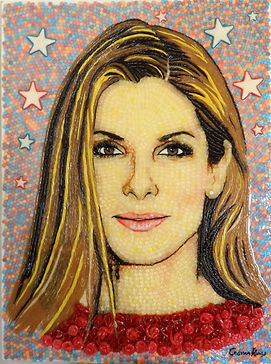 Sandra Bullock made of &,00 pieces of candies
