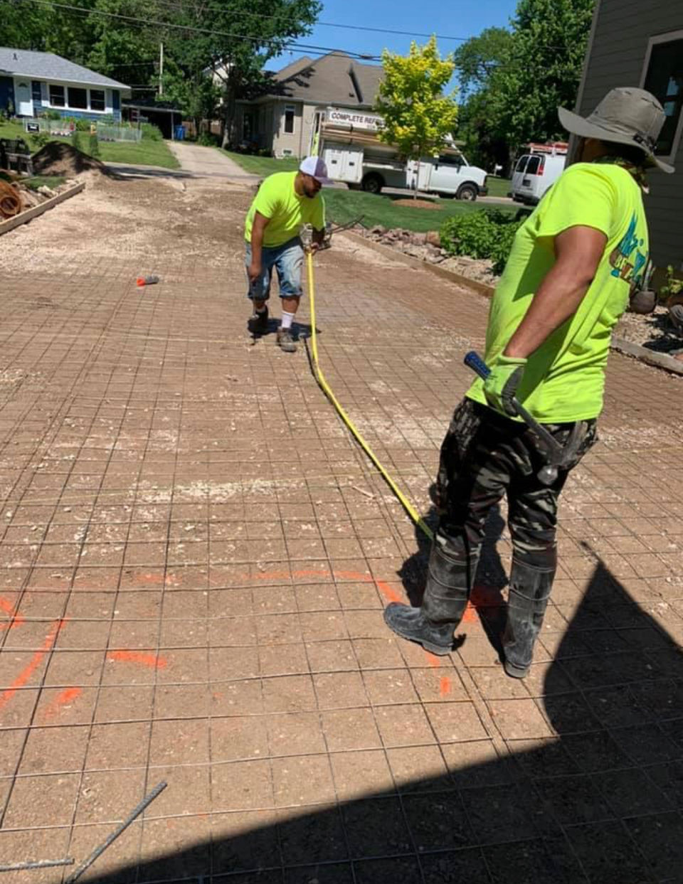 Expert concrete installation for driveways - Marvin's Brick Pavers, Madison, WI