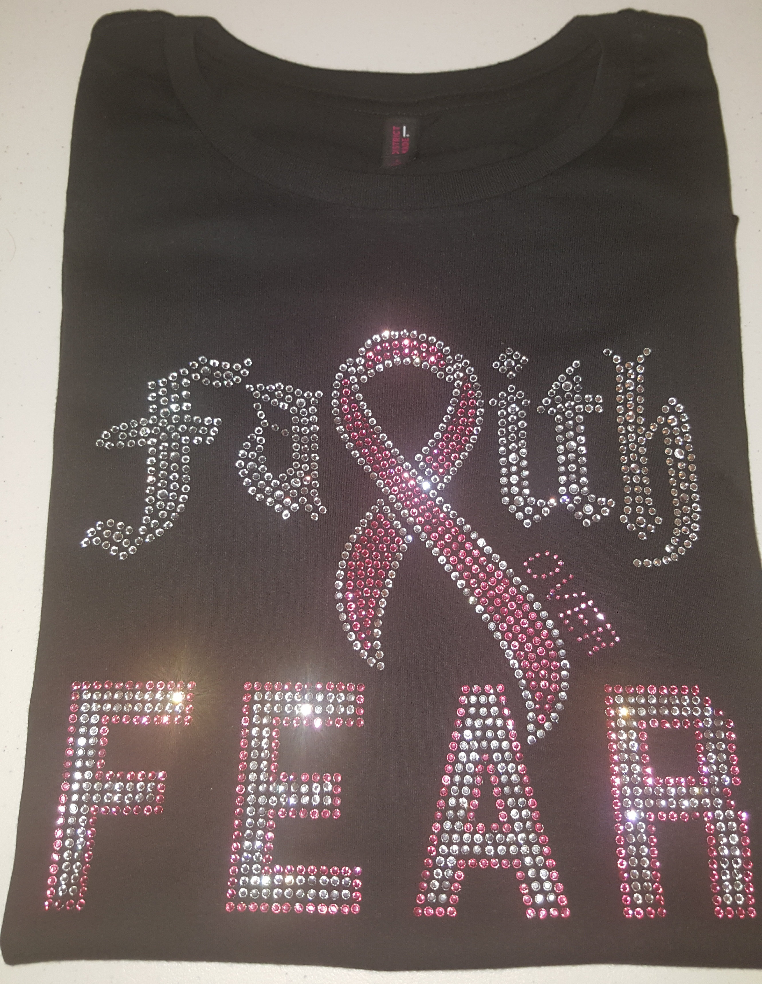 Faith Over Fear Awareness Tee Website