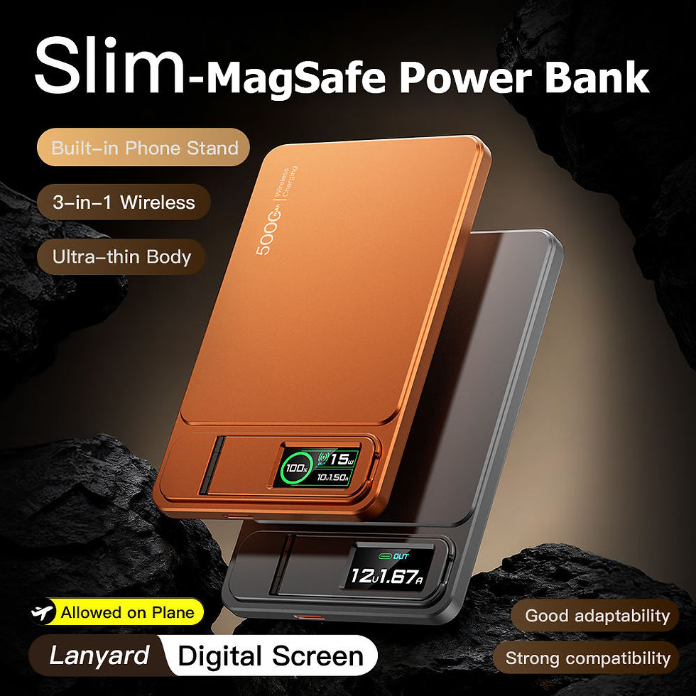 Thumbnail: MagSafe power bank 10000mAh Magnetic Powerbank 15W Wireless Power bank
