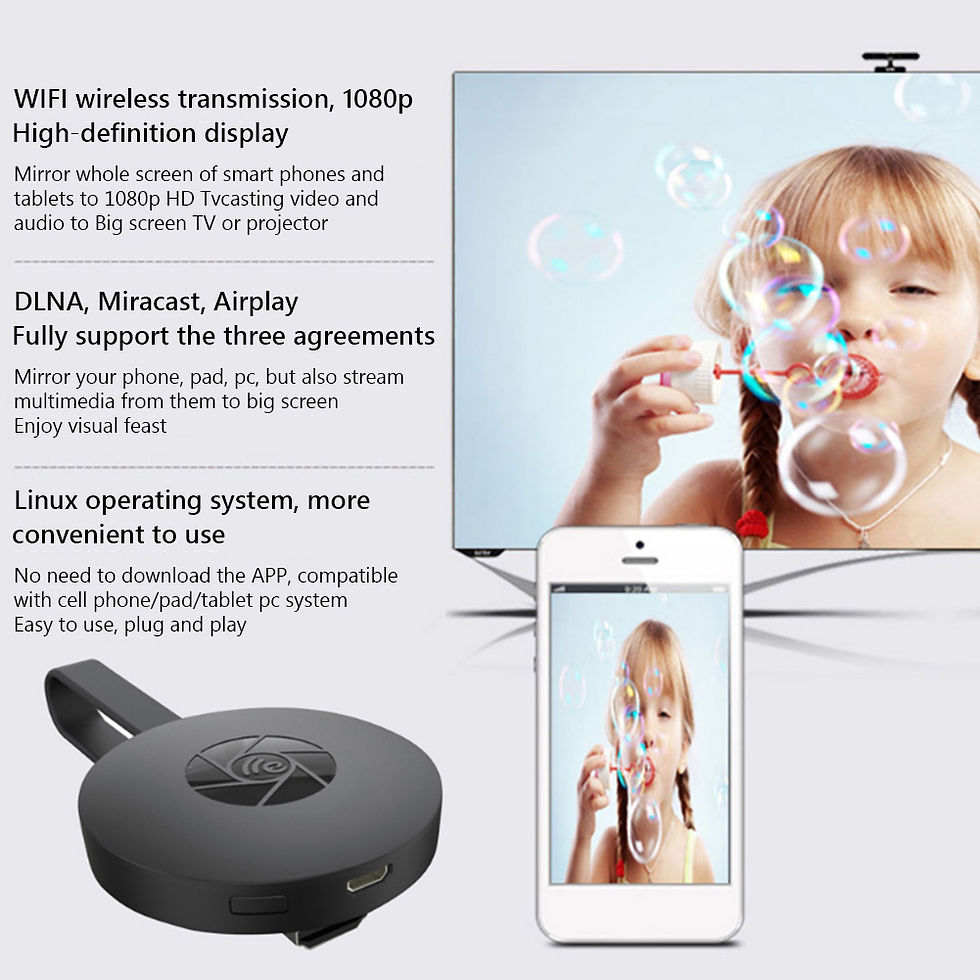 Thumbnail: Salange G2 Miracast TV Dongle Wifi Wireless TV Stick Supoort HDMI-Compatible 108