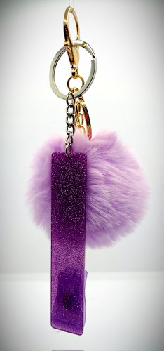プラクルアン レア クルバークリッサナ バタフライ 蝶 開運 恋愛運 御守り Lavender/Purple Glitter Credit Card Puller | Drip Lab Nails