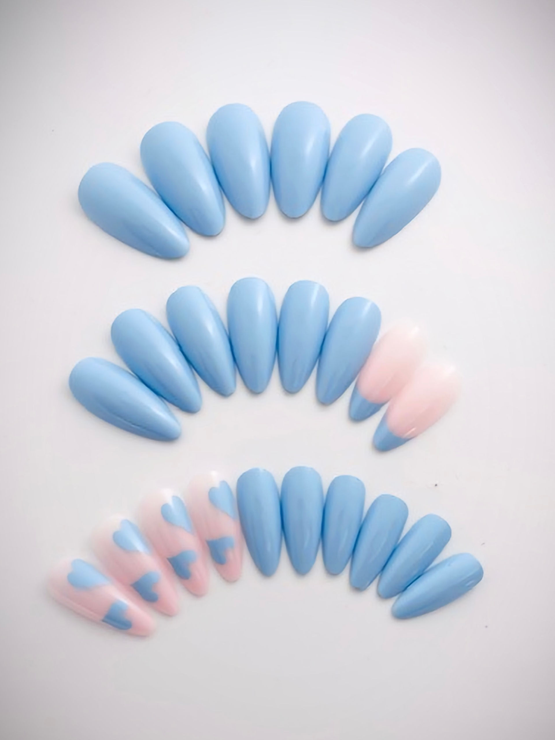 Aspen - Press On Nail Set - Medium/Almond