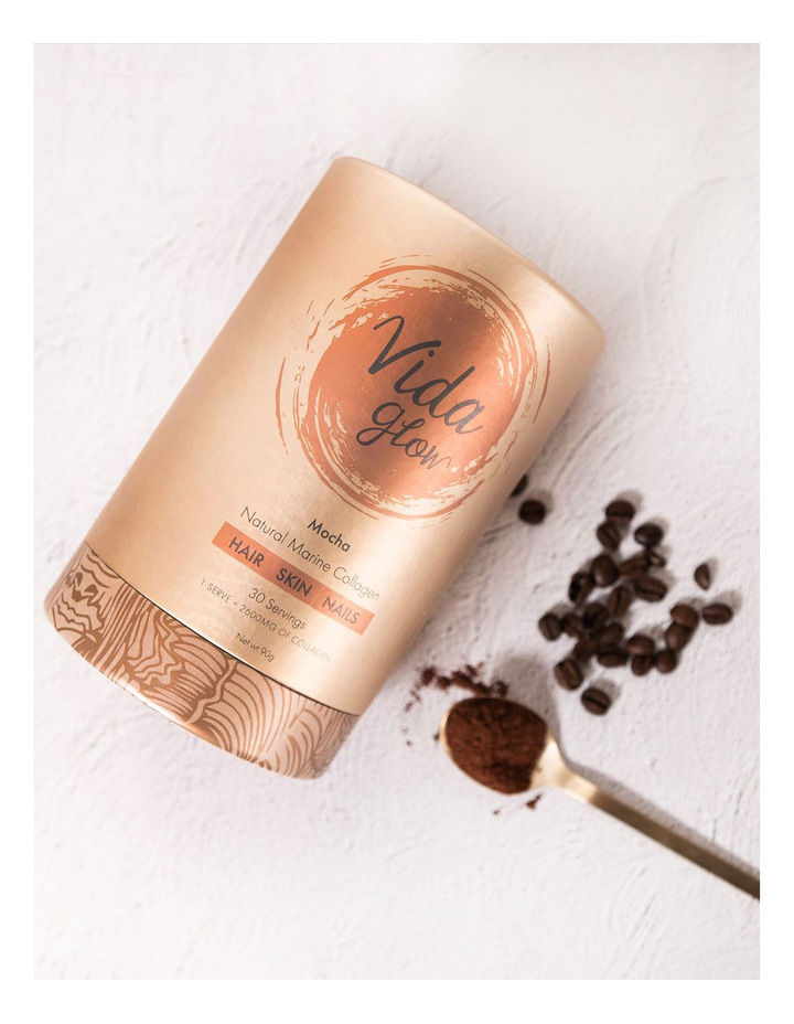 Thumbnail: Vida Glow Collagen Supplements Mocha Flavour