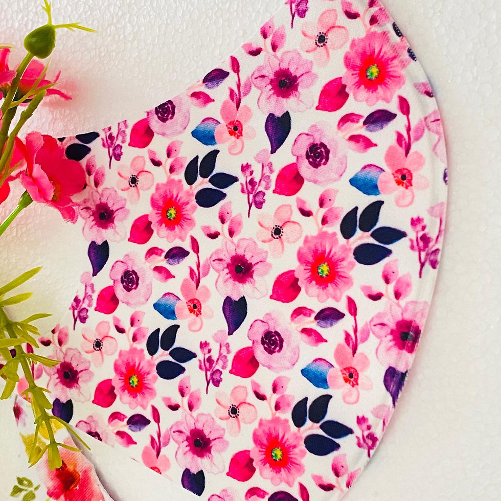 Thumbnail: Fabric Reusable Floral Mask