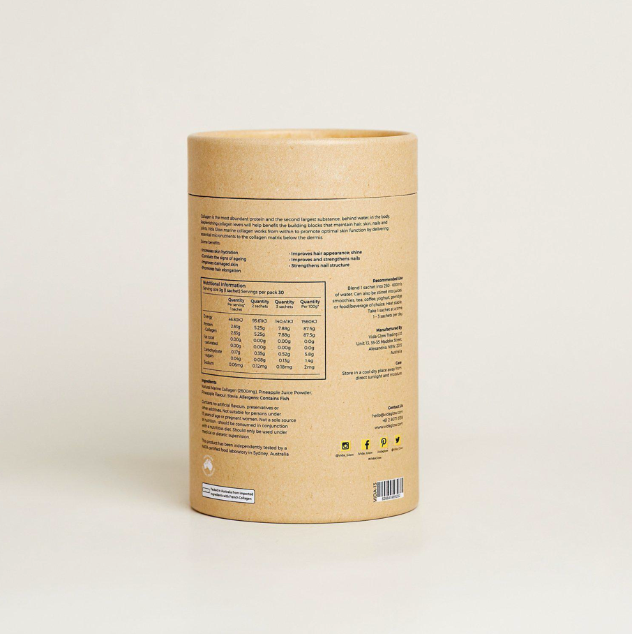 Thumbnail: Vida Glow Collagen Supplements Pineapple Flavour