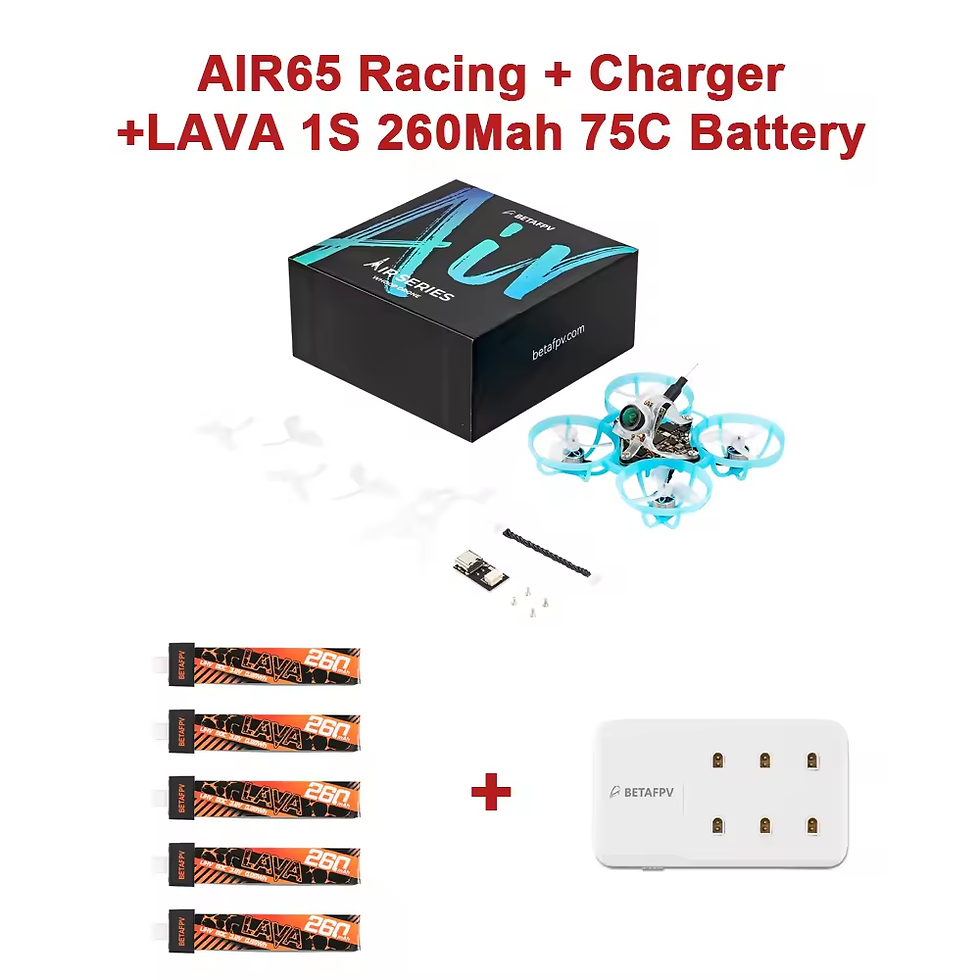 Thumbnail: BETAFPV Air65 5 IN 1 Brushless Whoop Quadcopter RC Racing Freestyle Drones ship 