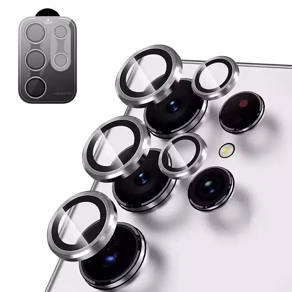 Thumbnail: Camera Lens Protetor For Samsung S25 S26 Ultra S24 S23 S22 ultra Case Tempered G