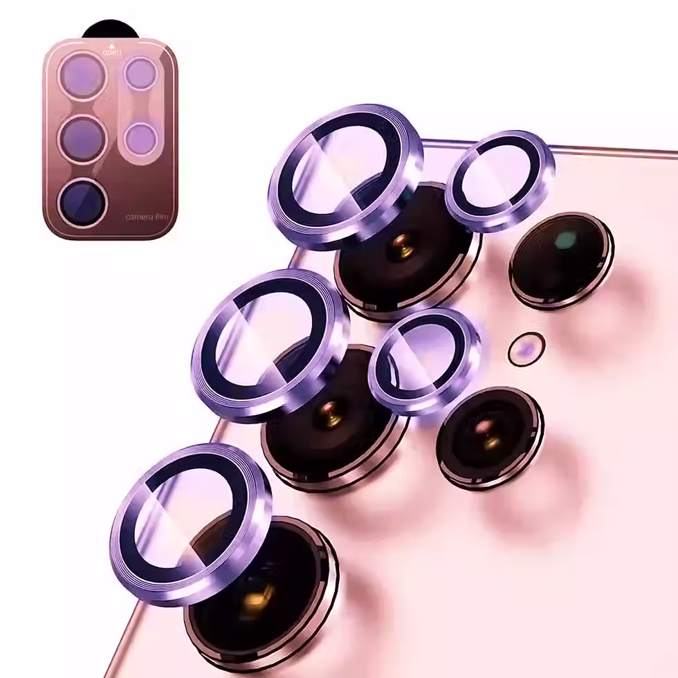 Thumbnail: Camera Lens Protetor For Samsung S25 S26 Ultra S24 S23 S22 ultra Case Tempered G