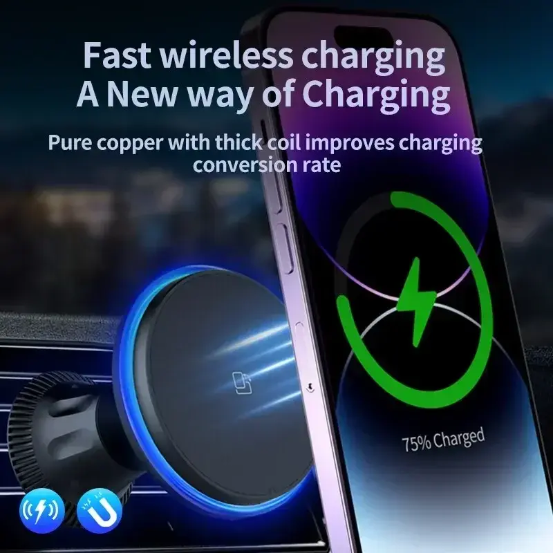 Thumbnail: MagCharge Pro™ – Wireless Car Mount Charger