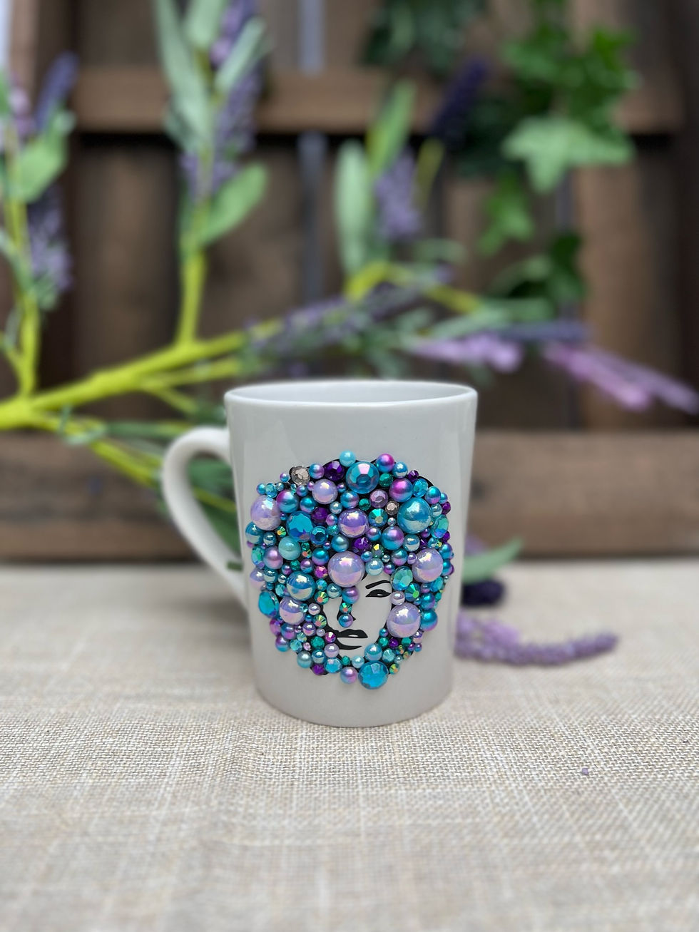 Bedazzled Coffee Mugs