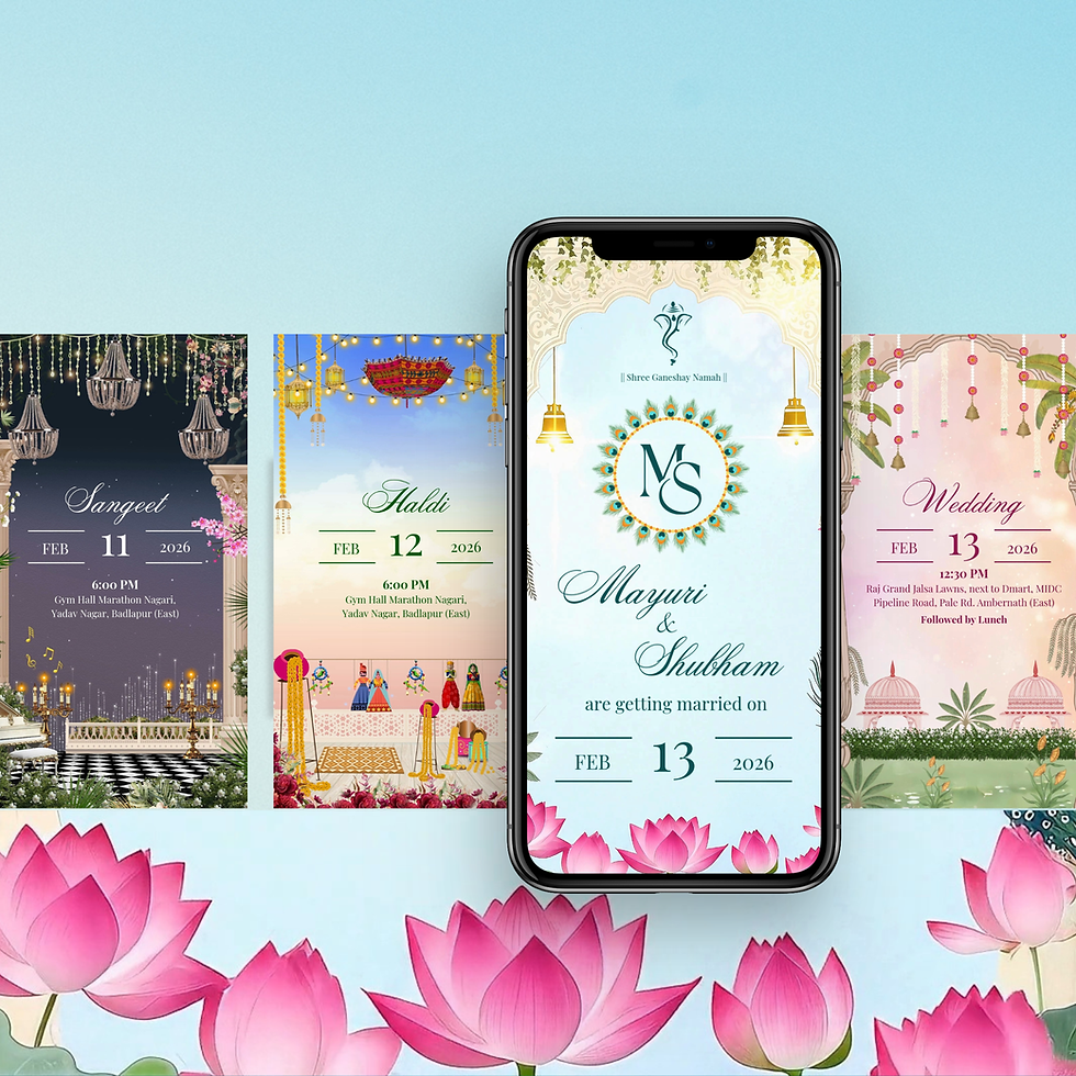 Wedding Invite Cover