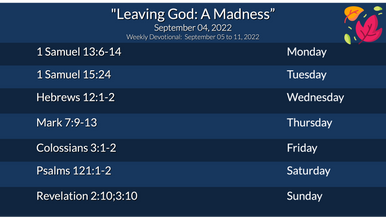 Weekly Devotional