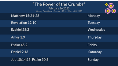 Weekly Devotional