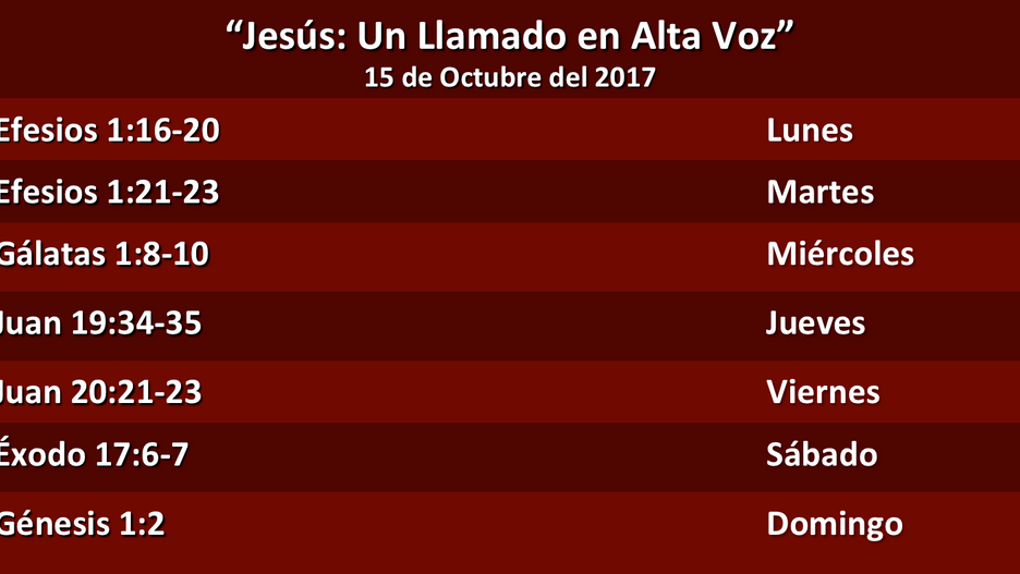 Devocional Semanal