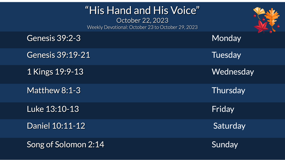 Weekly Devotional