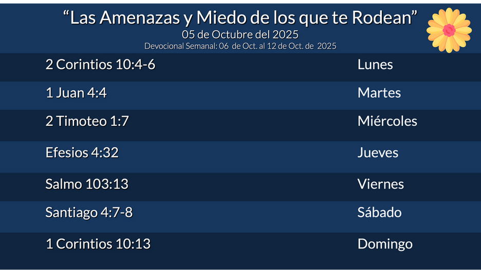 Devocional Semanal