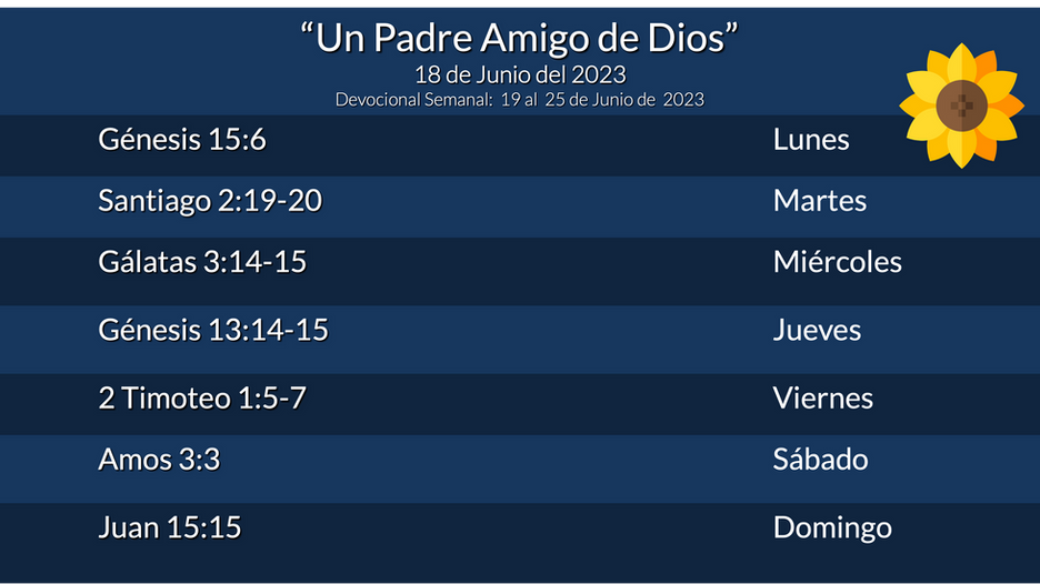 Devocional Semanal