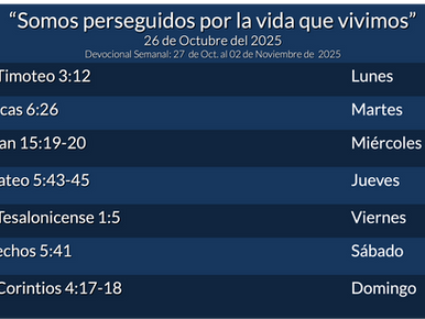 Devocional Semanal