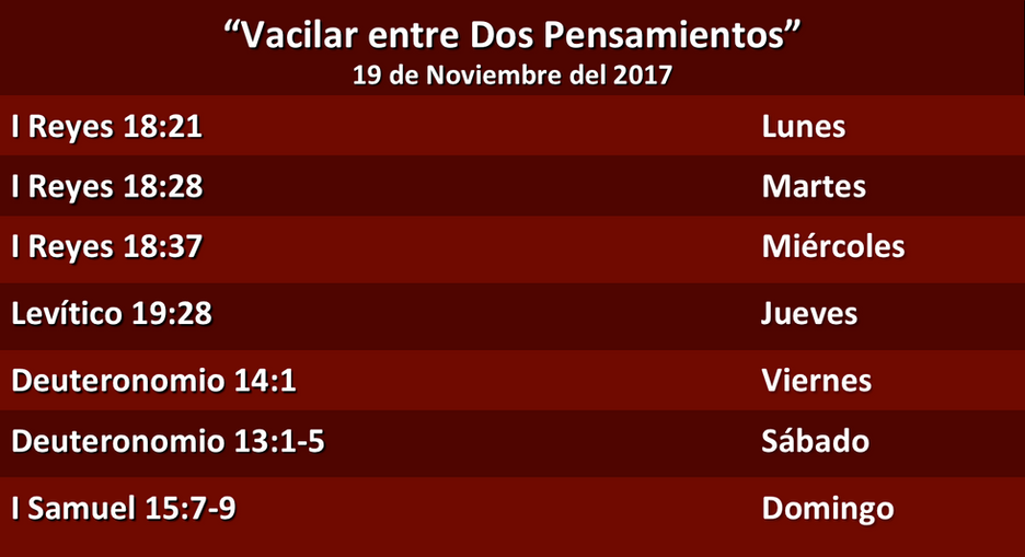 Devocional Semanal