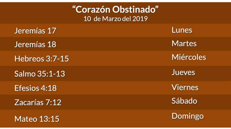 Devocional Semanal