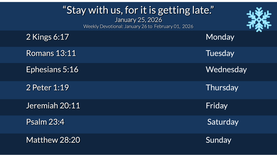 Weekly Devotional