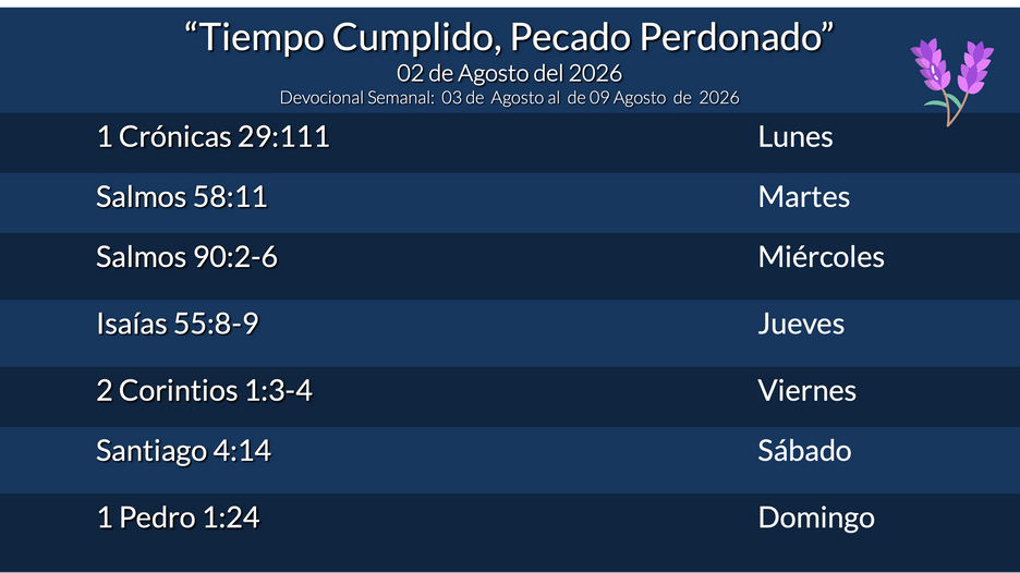 Devocional Semanal