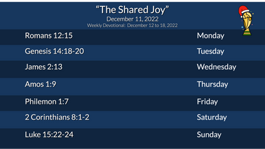 Weekly Devotional