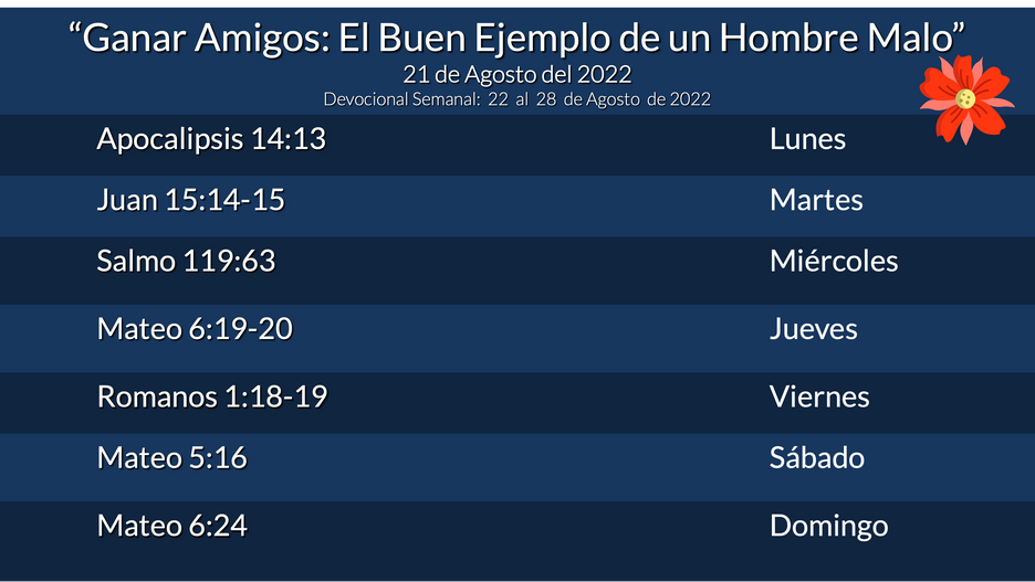 Devocional Semanal