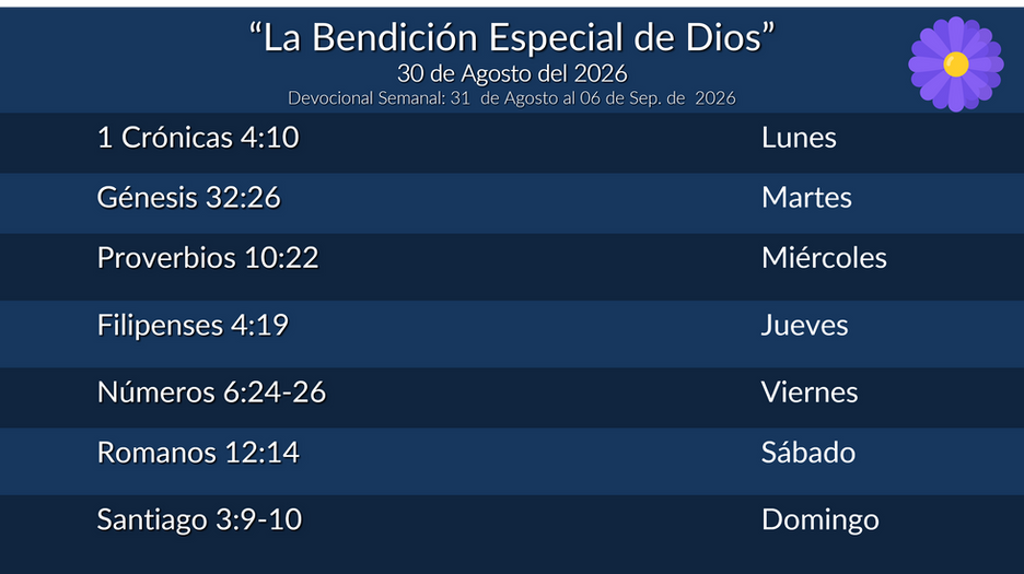Devocional Semanal