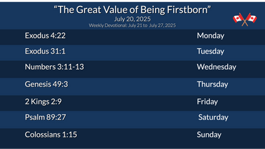 Weekly Devotional